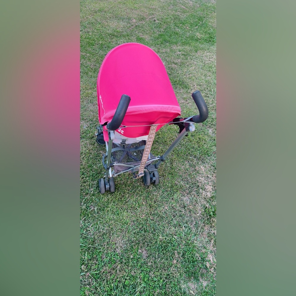 Stroller - Red and Gray - Picture 3 of 7